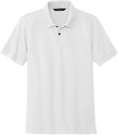 Mercer+Mettle Stretch Heavyweight Pique Polo with custom logo embroidery
