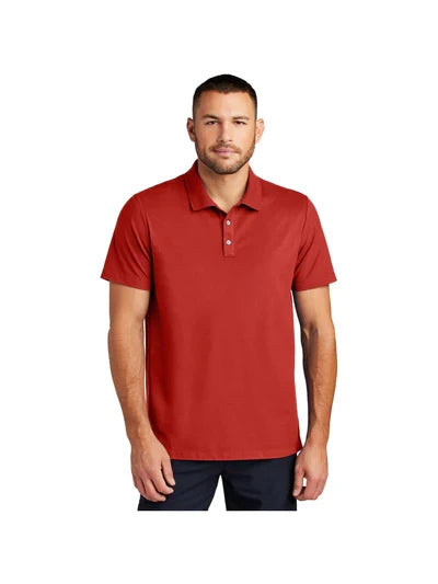 Mercer+Mettle Stretch Pique Polo with custom logo embroidery