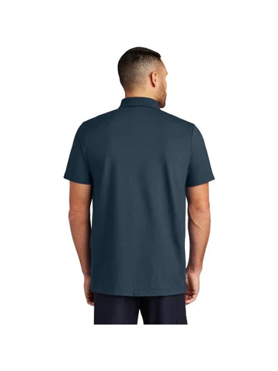 Mercer+Mettle Stretch Pique Polo with custom logo embroidery