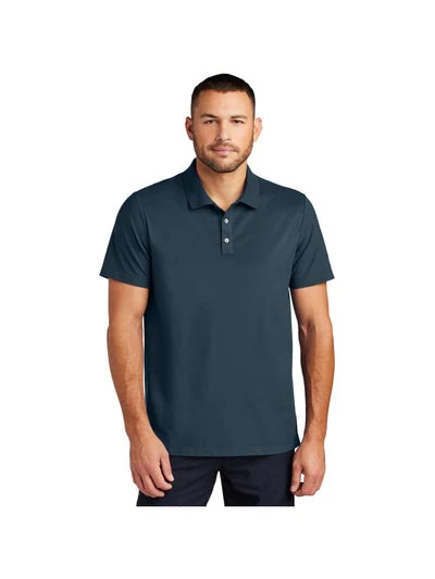 Mercer+Mettle Stretch Pique Polo with custom logo embroidery