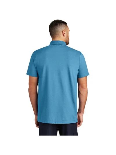 Mercer+Mettle Stretch Pique Polo with custom logo embroidery