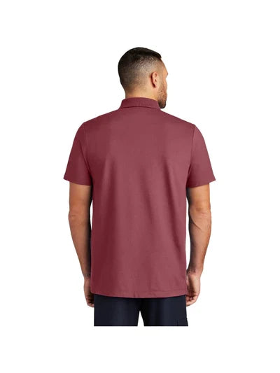 Mercer+Mettle Stretch Pique Polo with custom logo embroidery