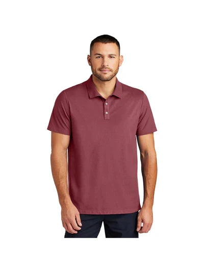 Mercer+Mettle Stretch Pique Polo with custom logo embroidery