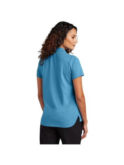 Mercer+Mettle Women’s Stretch Pique Polo with custom logo embroidery