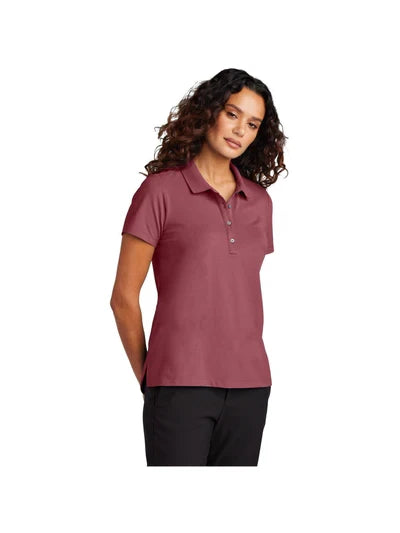 Mercer+Mettle Women’s Stretch Pique Polo with custom logo embroidery