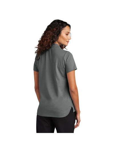 Mercer+Mettle Women’s Stretch Pique Polo with custom logo embroidery