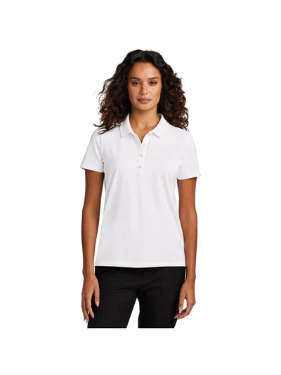 Mercer+Mettle Women’s Stretch Pique Polo with custom logo embroidery