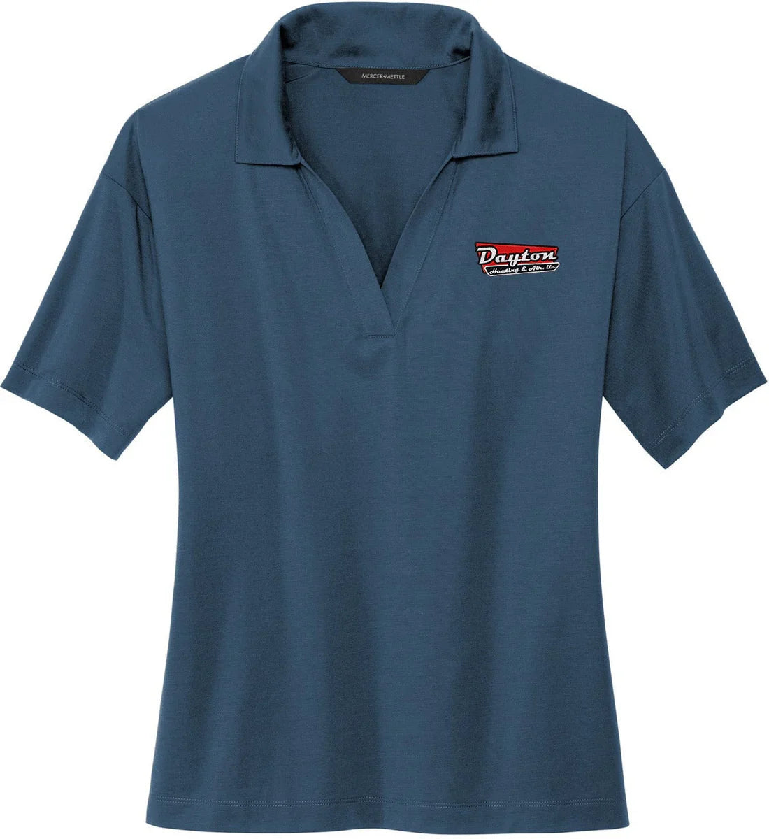 Mercer+Mettle Women’s Stretch Jersey Polo with custom logo embroidery