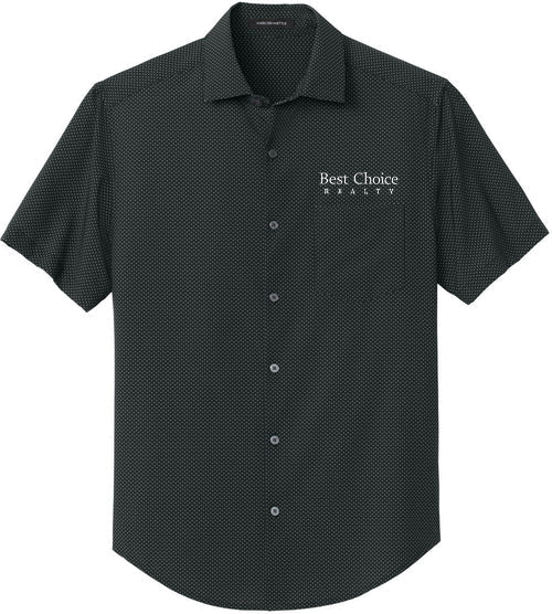 Mercer+Mettle Short Sleeve UV Capital Tech Shirt with custom logo embroidery