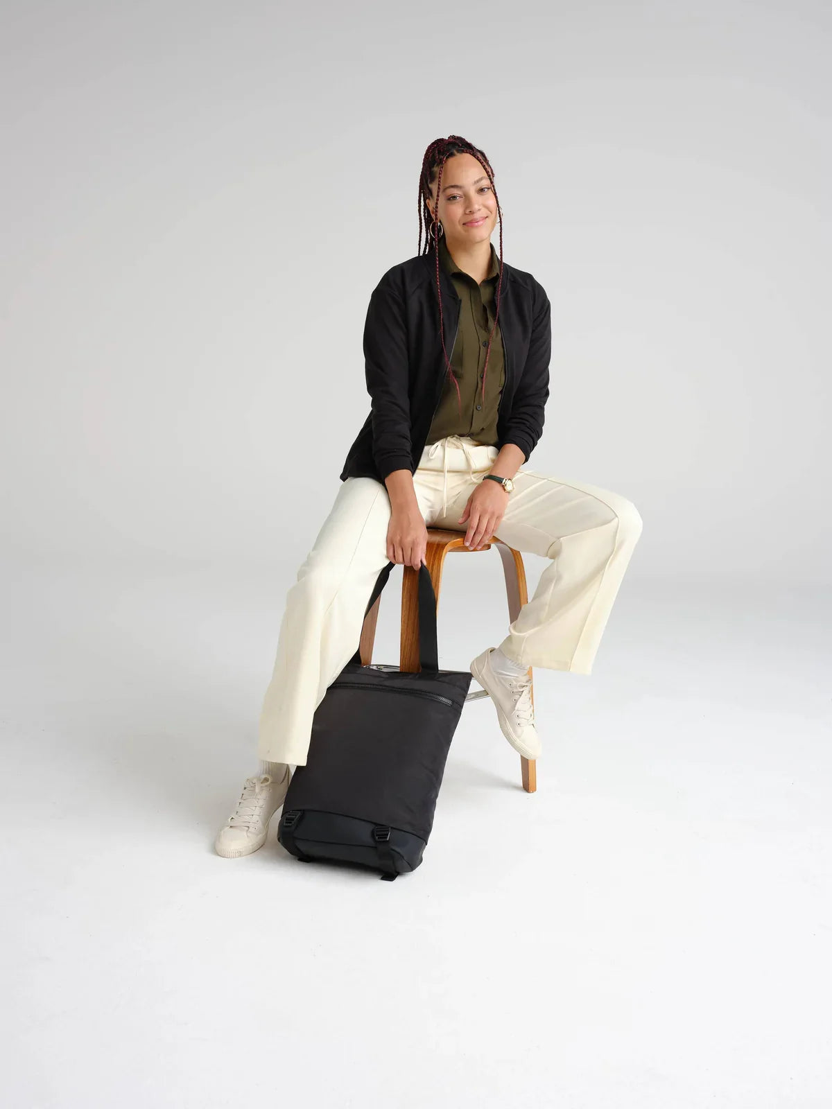Mercer+Mettle Convertible Tote with custom logo embroidery