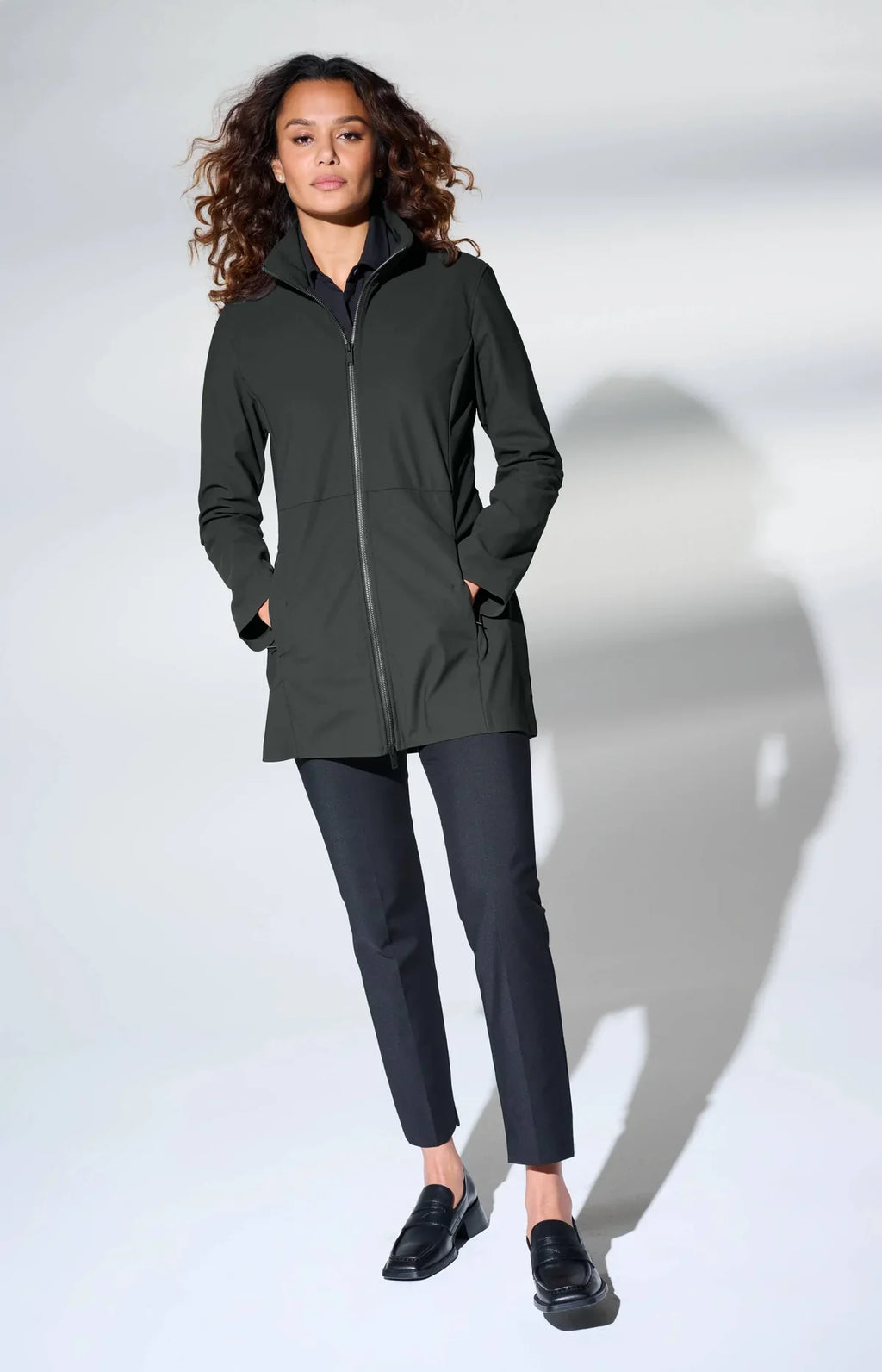 Mercer+Mettle Women’s Faille Soft Shell with custom logo embroidery
