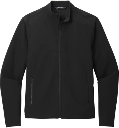 Mercer+Mettle Stretch Soft Shell Jacket with custom logo embroidery