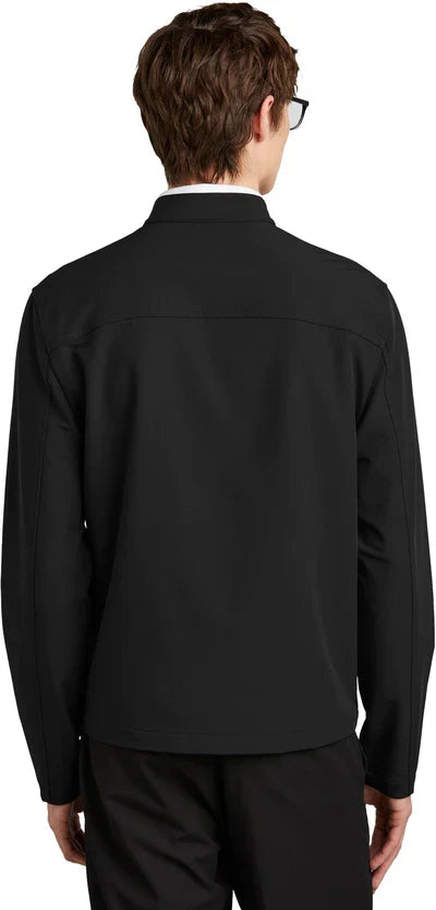 Mercer+Mettle Stretch Soft Shell Jacket with custom logo embroidery