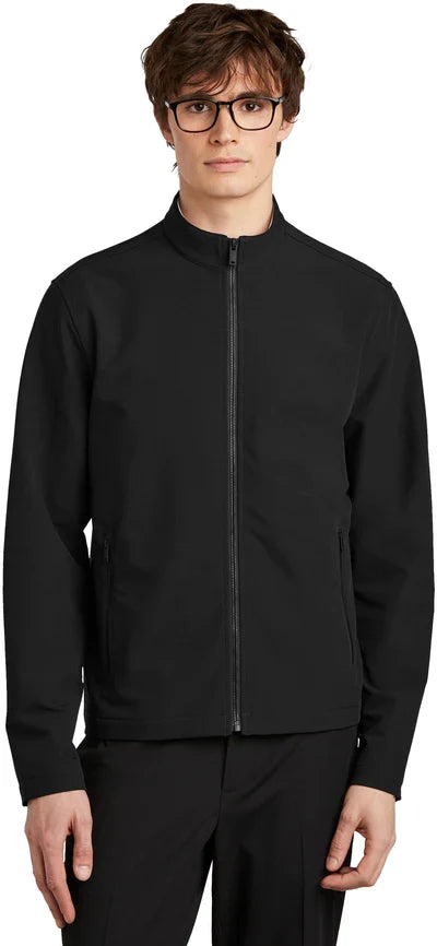 Mercer+Mettle Stretch Soft Shell Jacket with custom logo embroidery