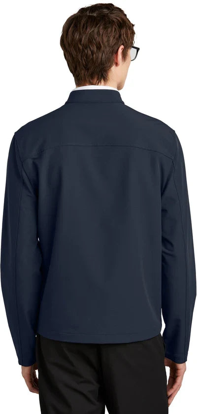 Mercer+Mettle Stretch Soft Shell Jacket with custom logo embroidery