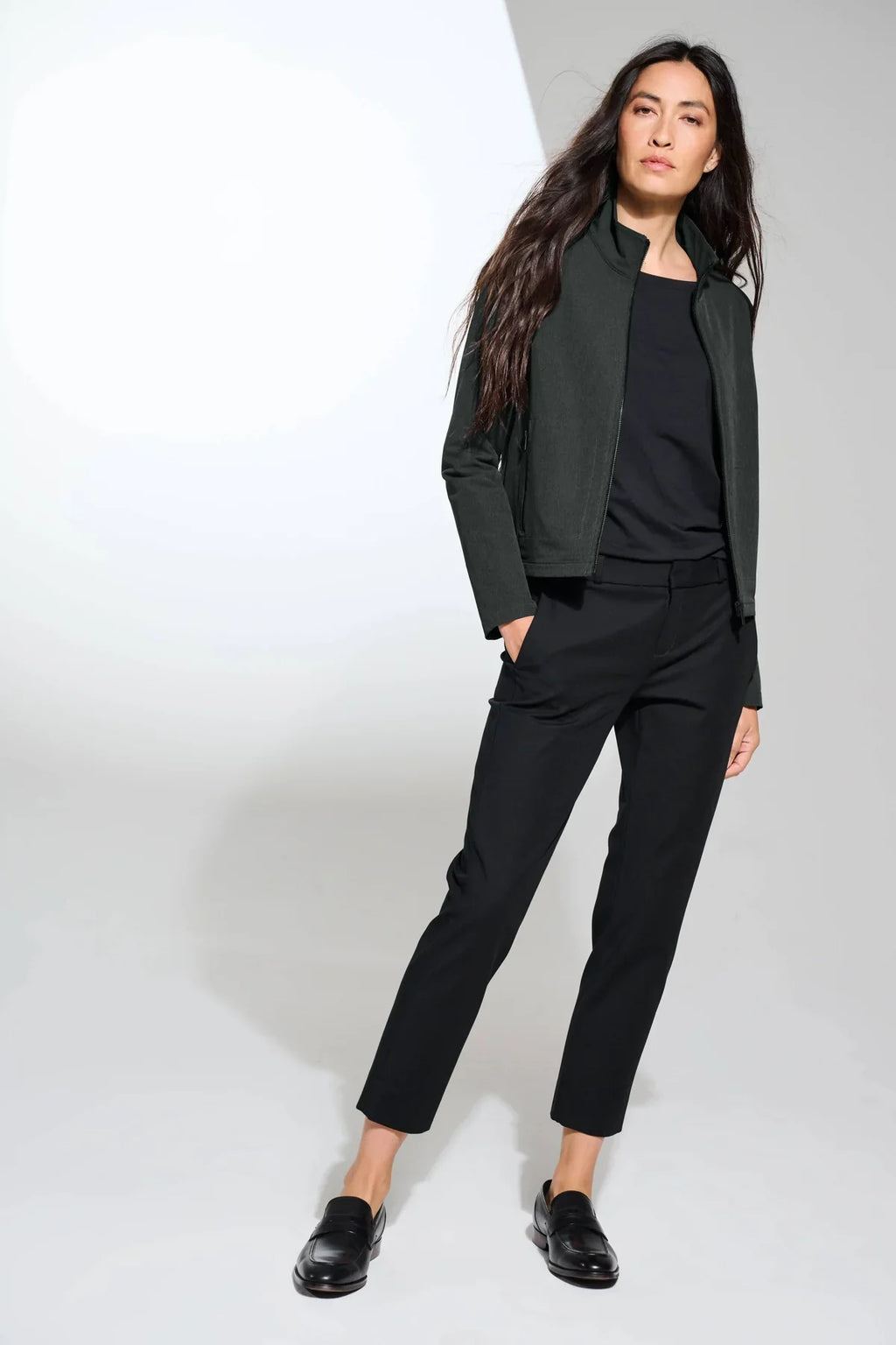 Mercer+Mettle Ladies Stretch Soft Shell Jacket with custom logo embroidery