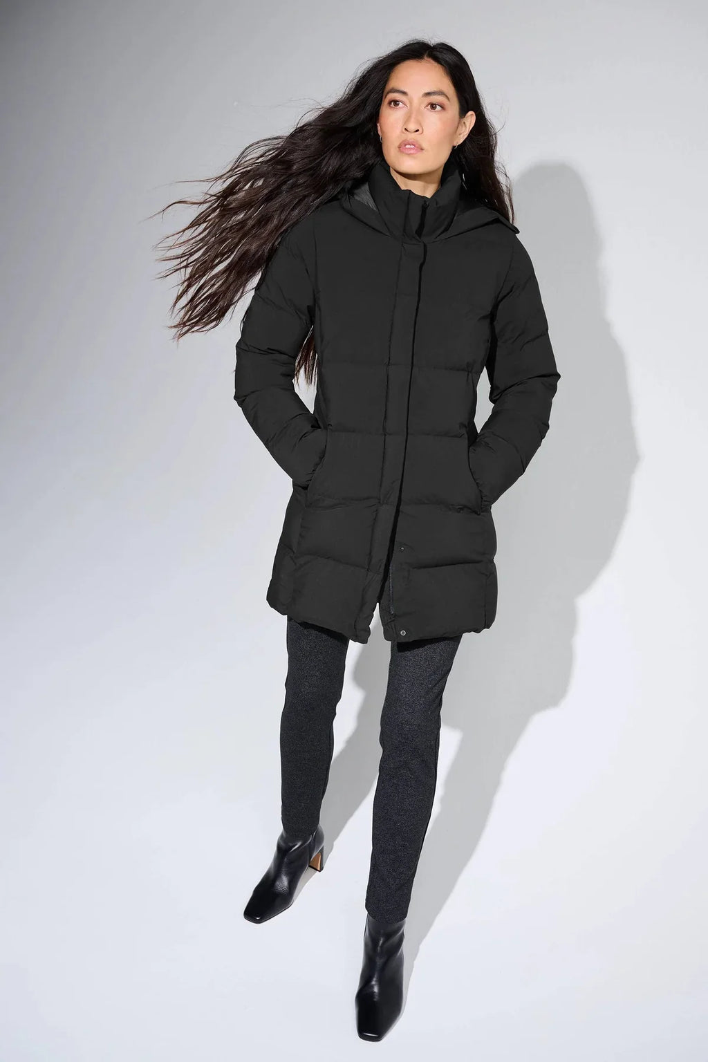 Mercer+Mettle Women’s Puffy Parka with custom logo embroidery