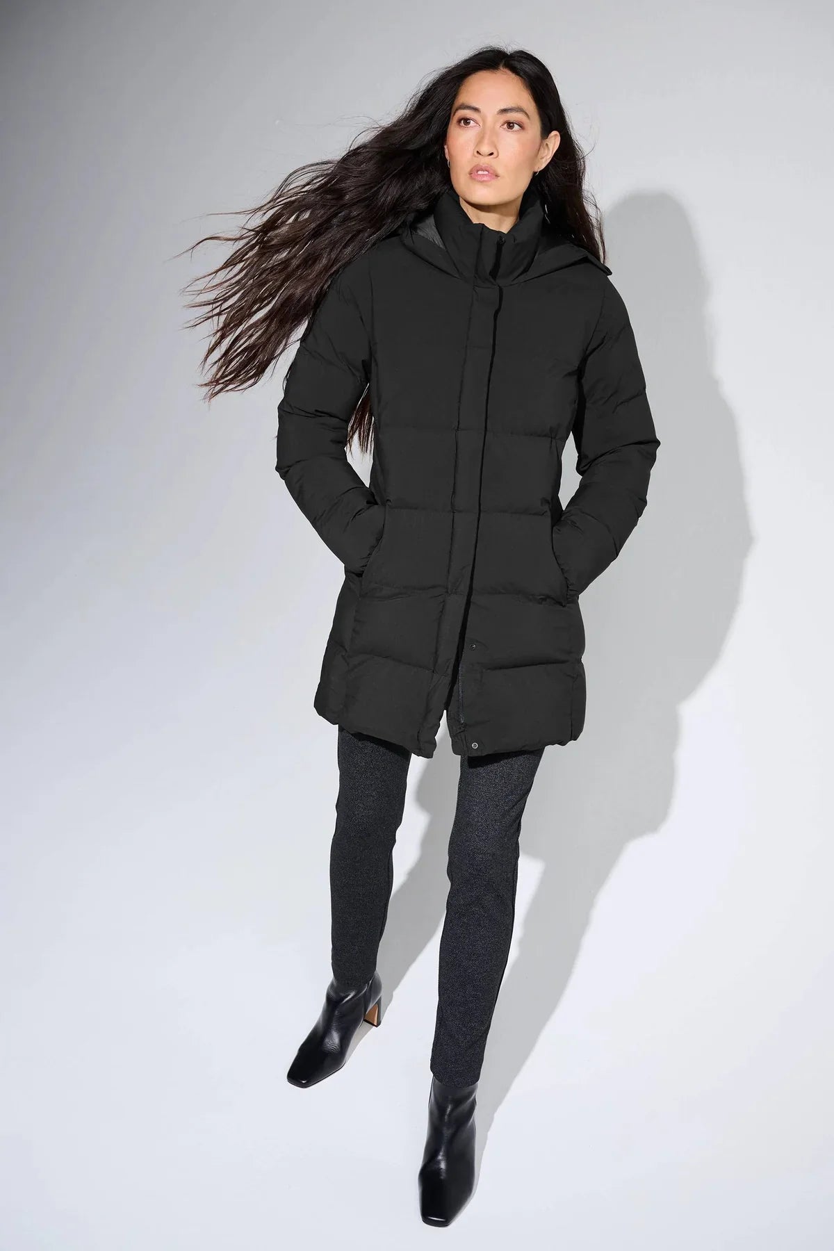 Mercer+Mettle Women’s Puffy Parka with custom logo embroidery