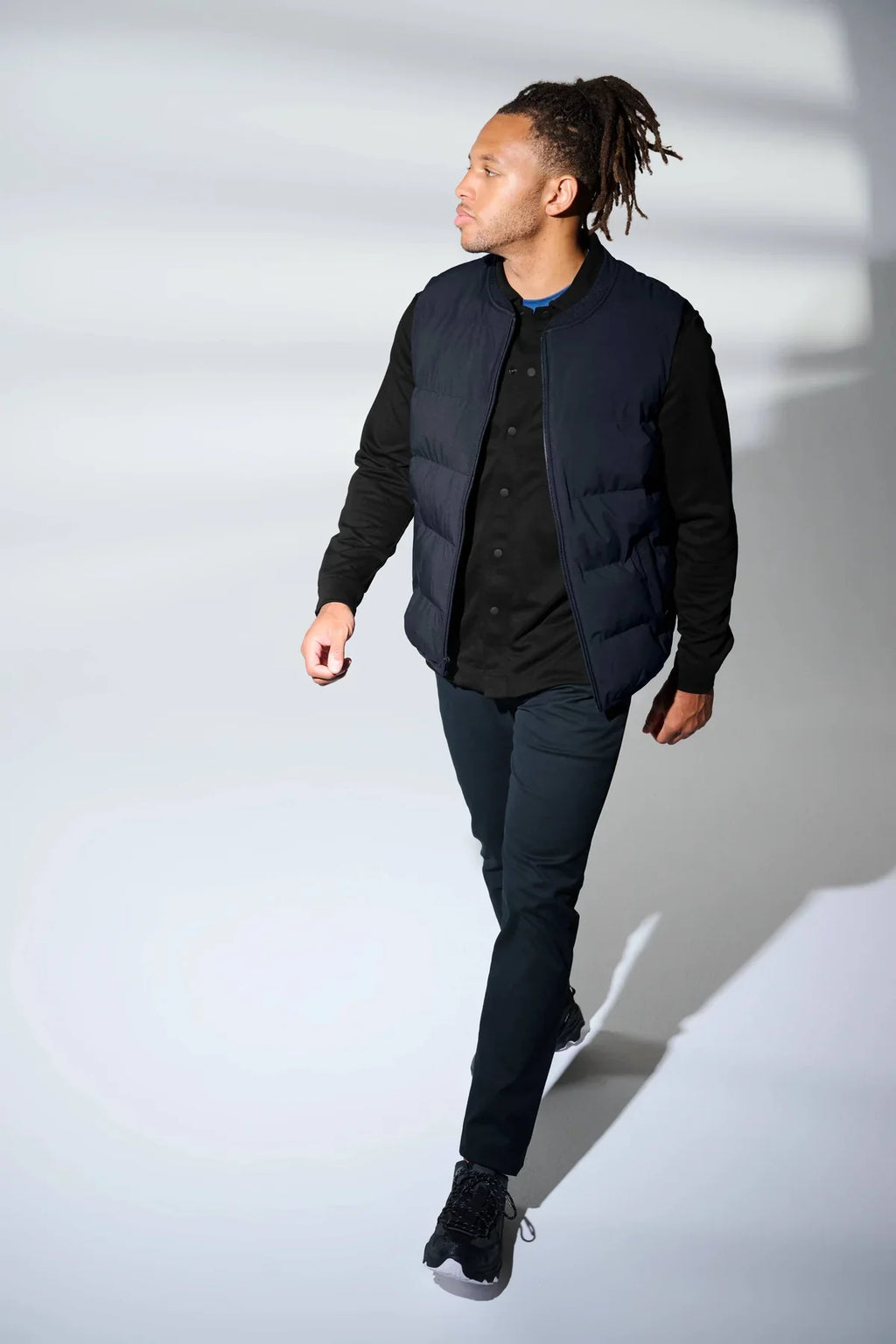 Mercer+Mettle Puffy Vest with custom logo embroidery