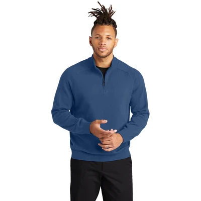 Mercer+Mettle 1/4-Zip Sweater with custom logo embroidery