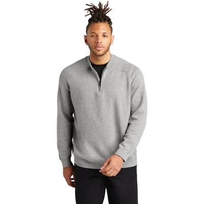 Mercer+Mettle 1/4-Zip Sweater with custom logo embroidery