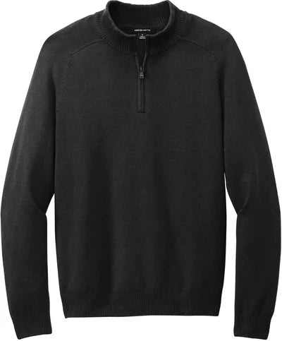 Mercer+Mettle 1/4-Zip Sweater with custom logo embroidery