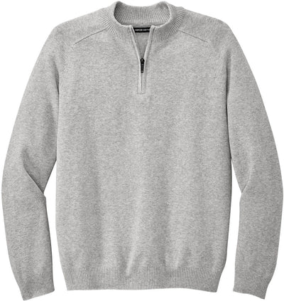 Mercer+Mettle 1/4-Zip Sweater with custom logo embroidery