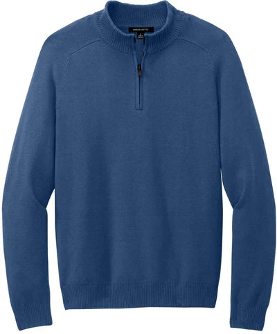 Mercer+Mettle 1/4-Zip Sweater with custom logo embroidery