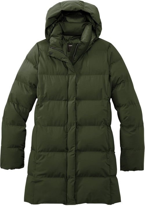 Mercer+Mettle Women’s Puffy Parka with custom logo embroidery