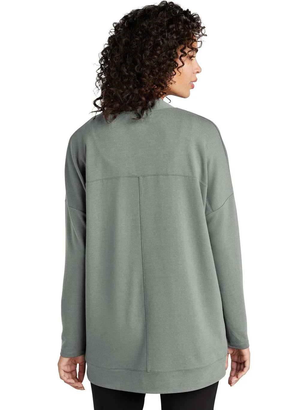 Mercer+Mettle Women’s Stretch Open-Front Cardigan with custom logo embroidery