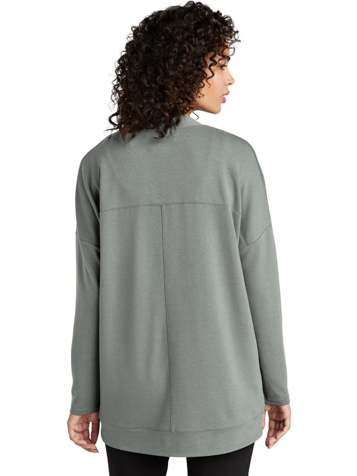 Mercer+Mettle Women’s Stretch Open-Front Cardigan with custom logo embroidery