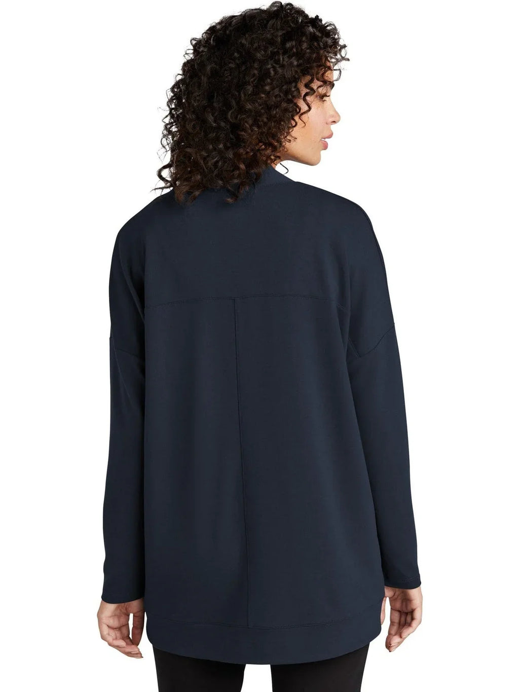 Mercer+Mettle Women’s Stretch Open-Front Cardigan with custom logo embroidery