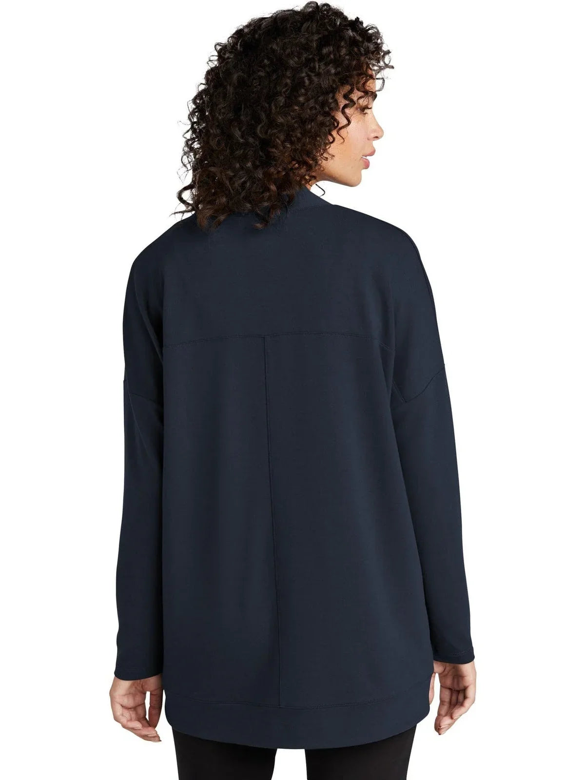 Mercer+Mettle Women’s Stretch Open-Front Cardigan with custom logo embroidery