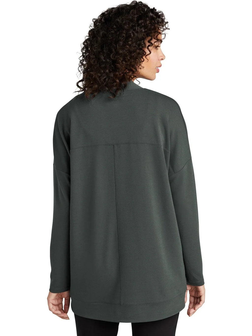 Mercer+Mettle Women’s Stretch Open-Front Cardigan with custom logo embroidery