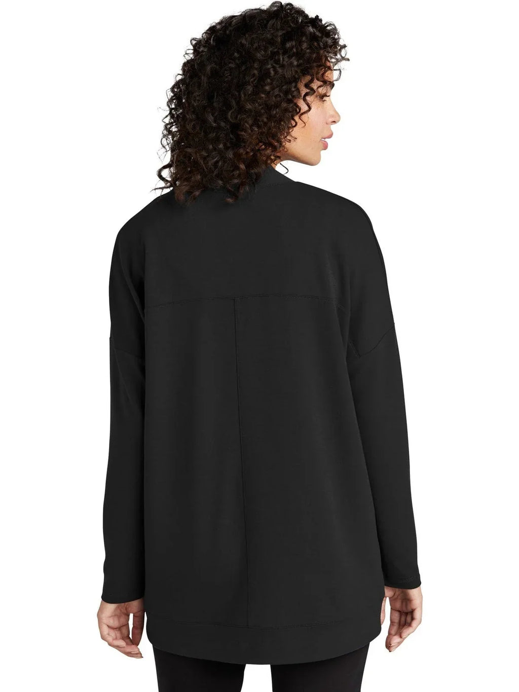 Mercer+Mettle Women’s Stretch Open-Front Cardigan with custom logo embroidery
