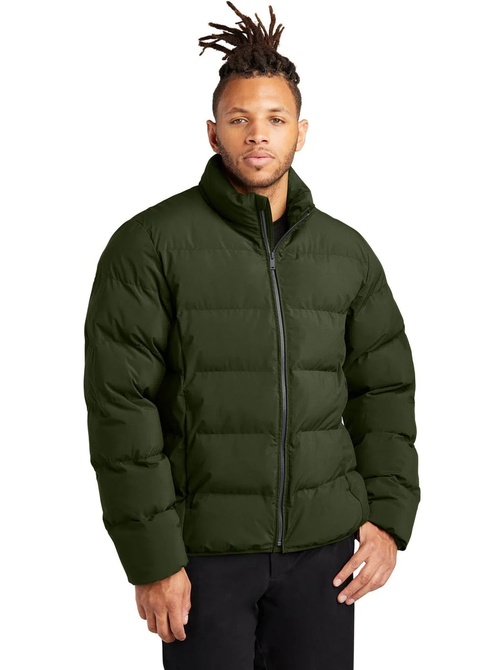 Mercer+Mettle Puffy Jacket with custom logo embroidery