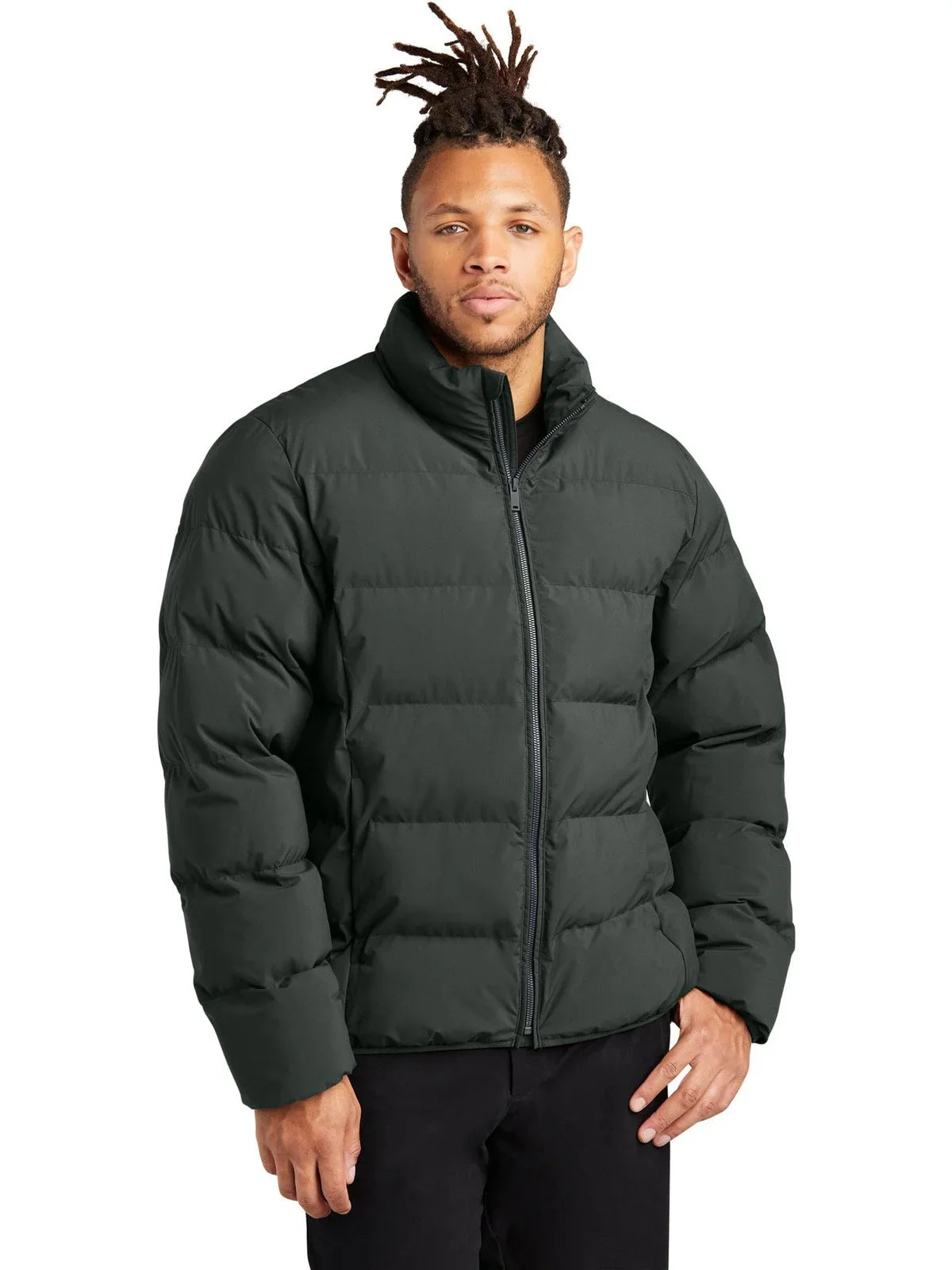 Mercer+Mettle Puffy Jacket with custom logo embroidery