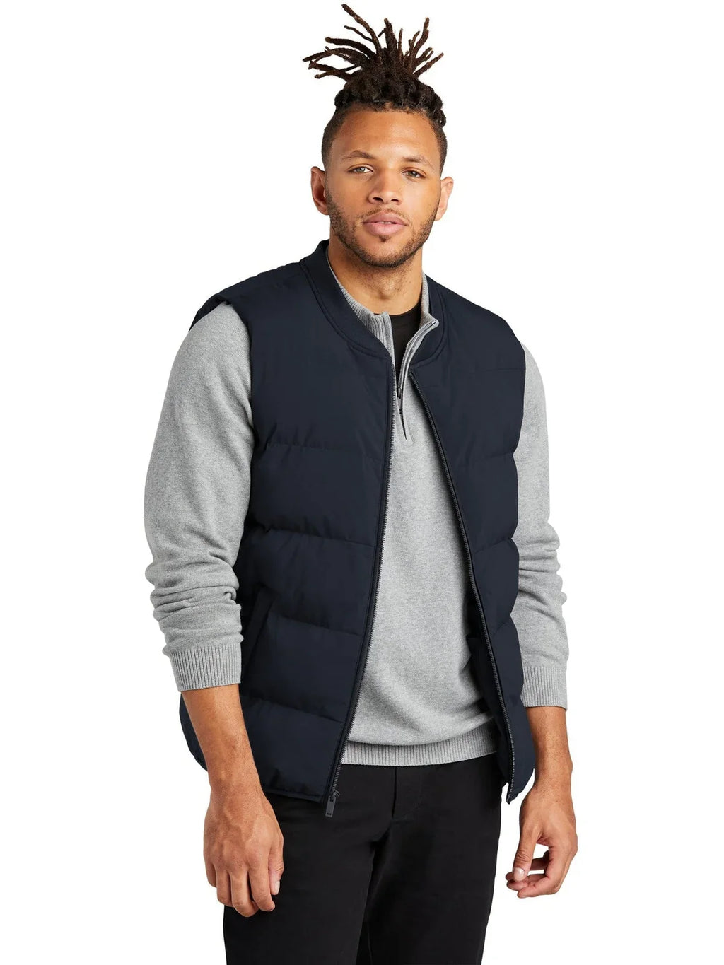 Mercer+Mettle Puffy Vest with custom logo embroidery