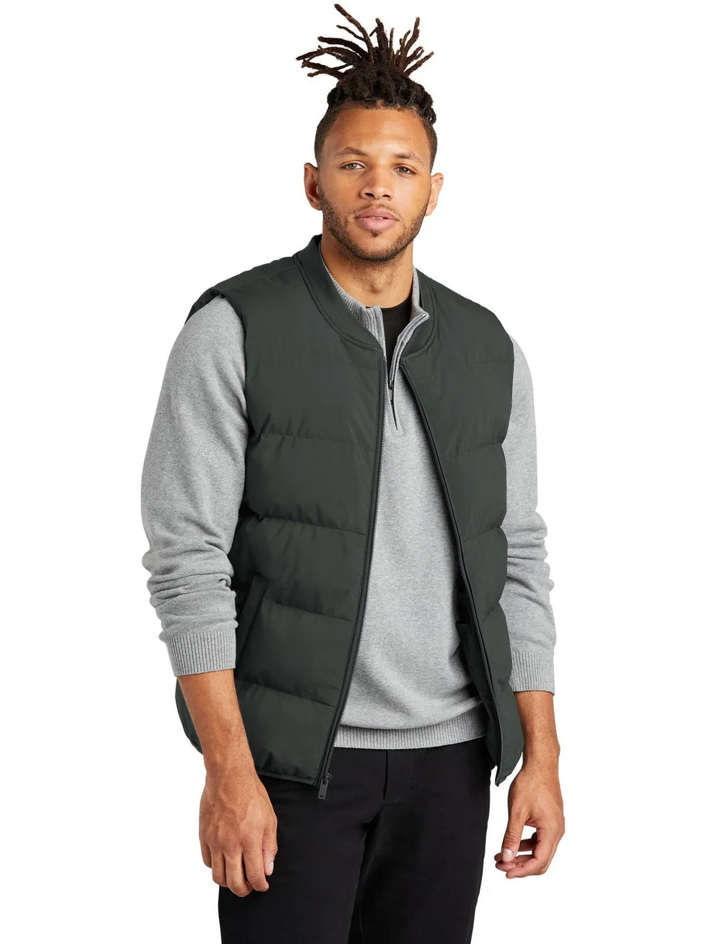 Mercer+Mettle Puffy Vest with custom logo embroidery