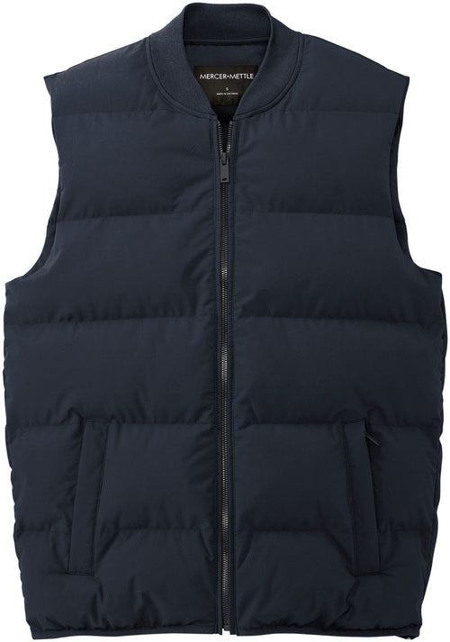 Mercer+Mettle Puffy Vest with custom logo embroidery
