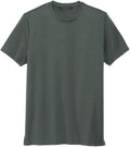 Mercer+Mettle Stretch Jersey Crew with custom logo embroidery