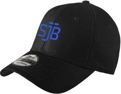 New Era Structured Stretch Cotton Cap with custom logo embroidery
