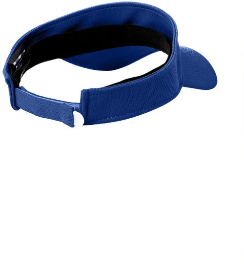 New Era Performance Dash Adjustable Visor with custom logo embroidery