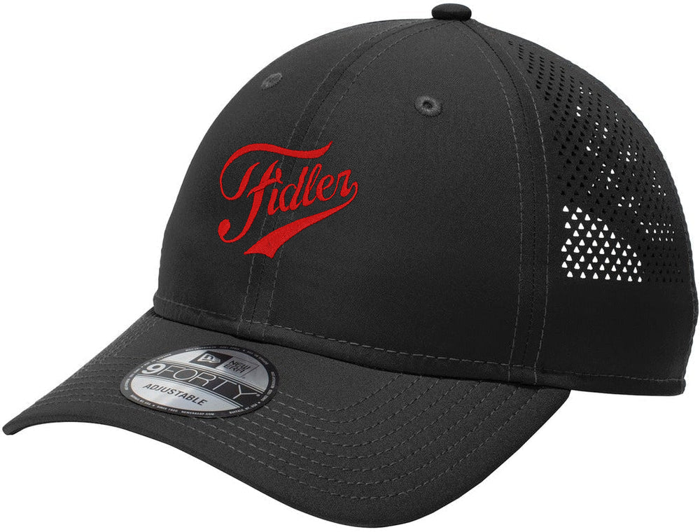 New Era Perforated Performance Cap with custom logo embroidery