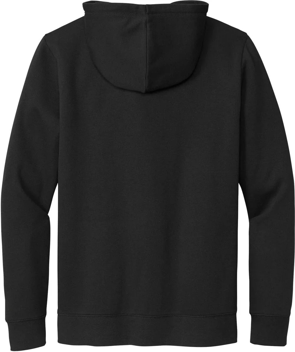 New Era Comeback Fleece Full-Zip Hoodie with custom logo embroidery