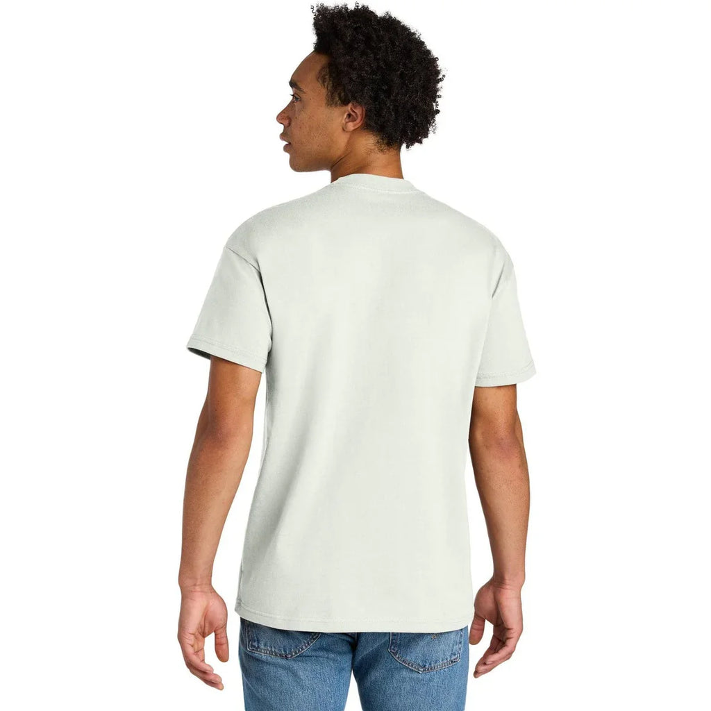 Next Level Apparel Heavyweight Tee with custom logo embroidery