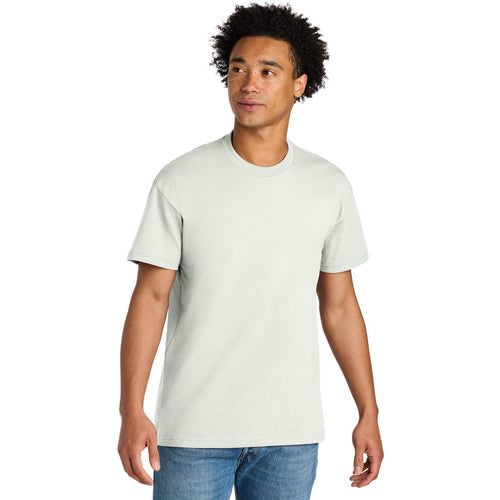 Next Level Apparel Heavyweight Tee with custom logo embroidery