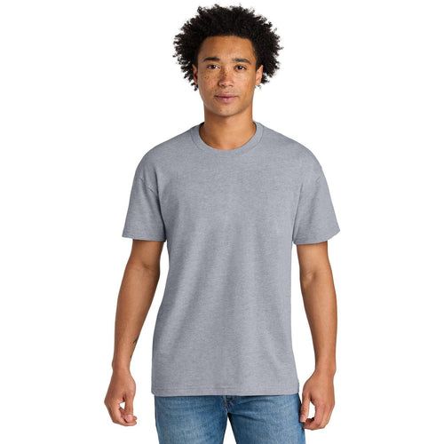Next Level Apparel Heavyweight Tee with custom logo embroidery