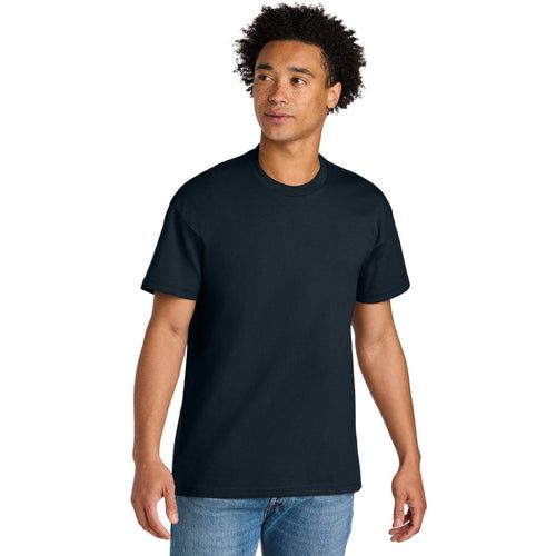 Next Level Apparel Heavyweight Tee with custom logo embroidery