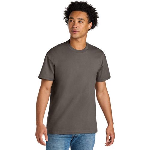 Next Level Apparel Heavyweight Tee with custom logo embroidery